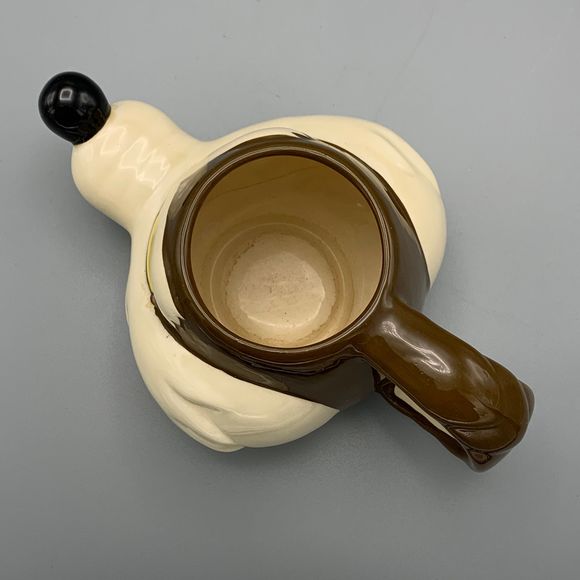 Vtg 1989 Looney Tunes Wile E Coyote Head 3D Figural Coffee Mug Road Runner - Picture 7 of 9